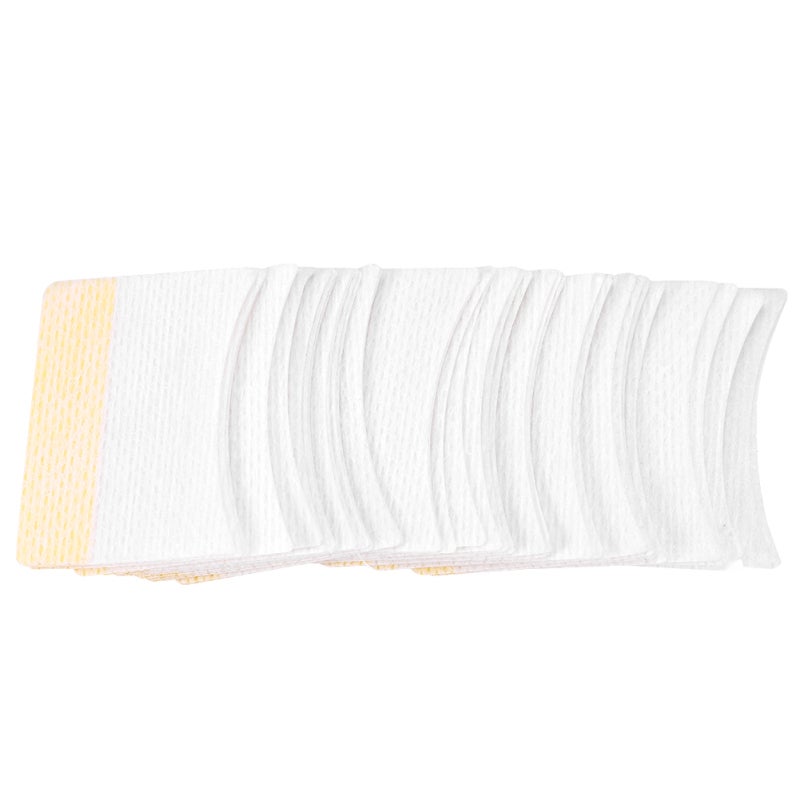 80pcs Cotton Disposable Eyelash Extension Patch Stickers Shield Under Pad Makeup Tool - Image 1