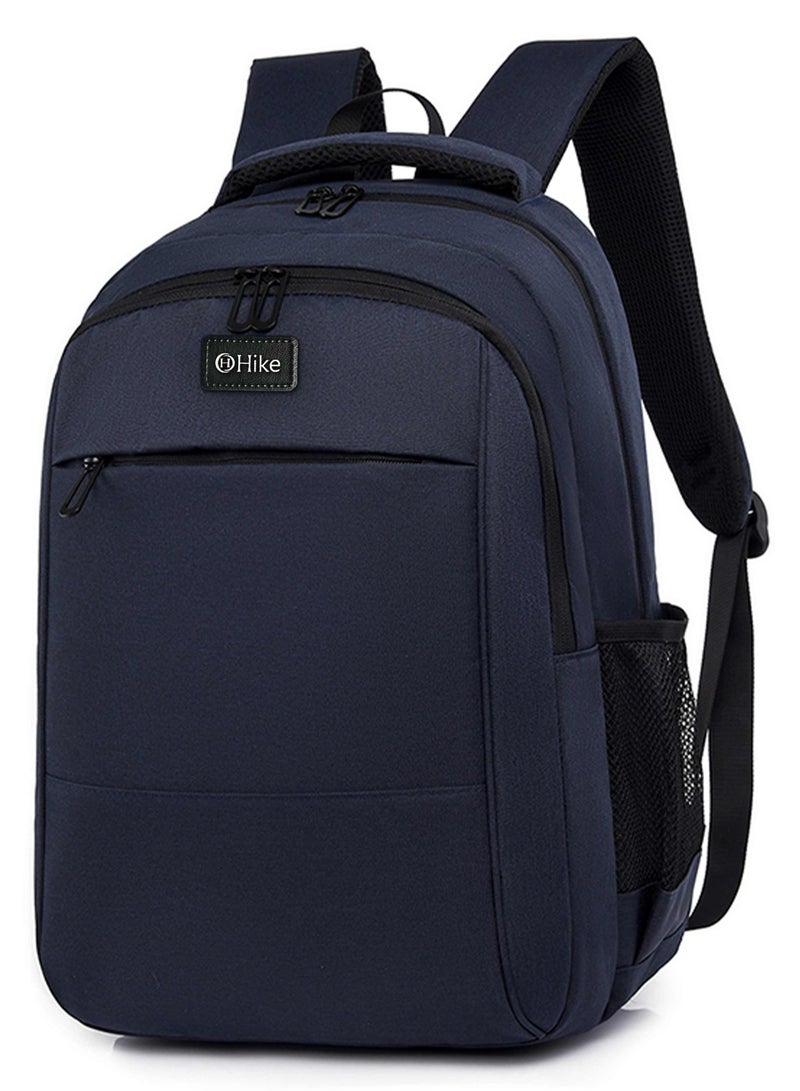 Hike Unisex Durable Sling Laptop Backpack Water Resistant Premium Casual Daypack for Travel/Business/College/School, HK9901- Blue - Image 1
