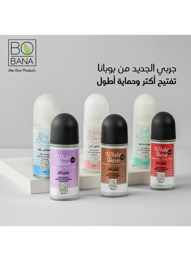 بوبانا مزيل عرق رول أون برائحة جوز الهند - 50 مل - Image 5