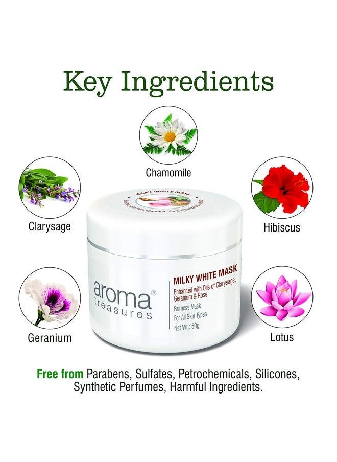 Aroma Treasures Aroma Treasures Aroma Treasures Milky White Mask 50G  - Image 3