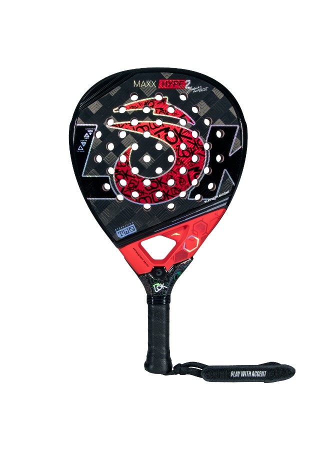 LOK - MAXX HYPE 2 MIKE YANGUAS Padel Racket - Image 1