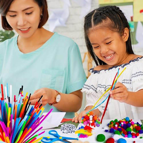 Blue Squid 2000+pcs Craft Kits for Kids, Ages 3-9 Girl Boys Gifts Arts and Crafts for Kids Craft Kits Toys for 3-9 Year Old Girls Boys Birthday Presents Gifts Crafts for 4-10 Year Olds - Image 5