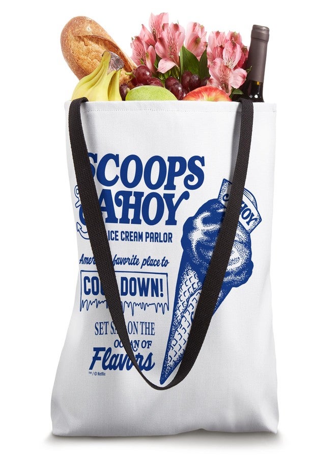 Stranger Things Scoops Ahoy Officially Licensed Tote Bag - Image 4