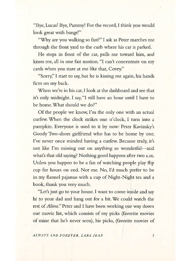 دائمًا وأبدًا، لارا جين - Image 4