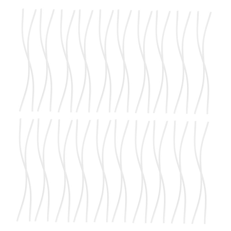 100pcs Curved Diffuser Sticks Diffusers Decors Sticks Diffuser Sticks Refill Sticks Fiber Diffusion Rod - Image 1
