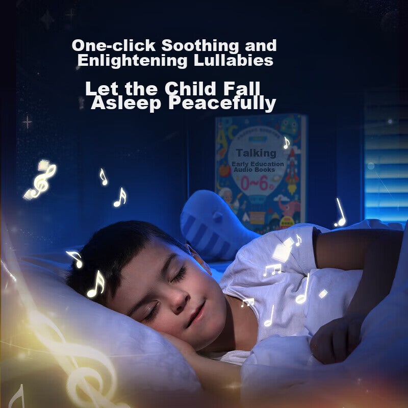 Guangduola Talking Early Education Audio Book for 0-6 Year Old Babies ، آلة قراءة النقاط المنتجة للصوت ، لعبة التنوير للأطفال والرضع ، هدية عيد ميلاد - Image 5