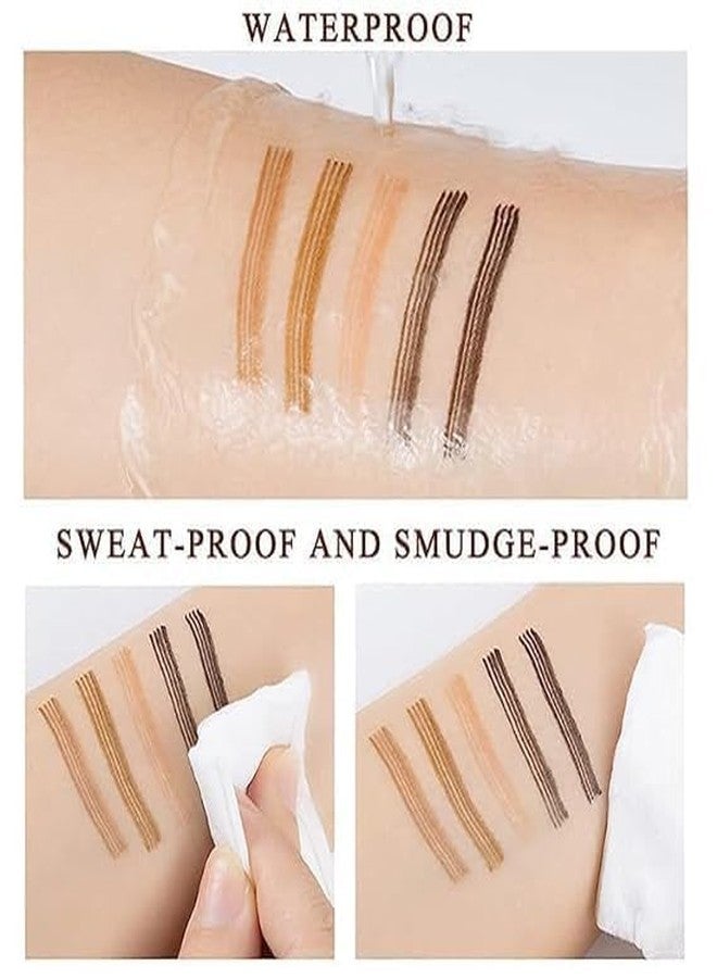 BARASH See Ever Eyebrow Pen with Micro-Fork Tip Creates Flawless Natural Looking Brows, Based on Clear Eyebrow Microblading Pen Waterproof, Long-Lasting, Sweat Resistant, Stays on All Day - Image 4