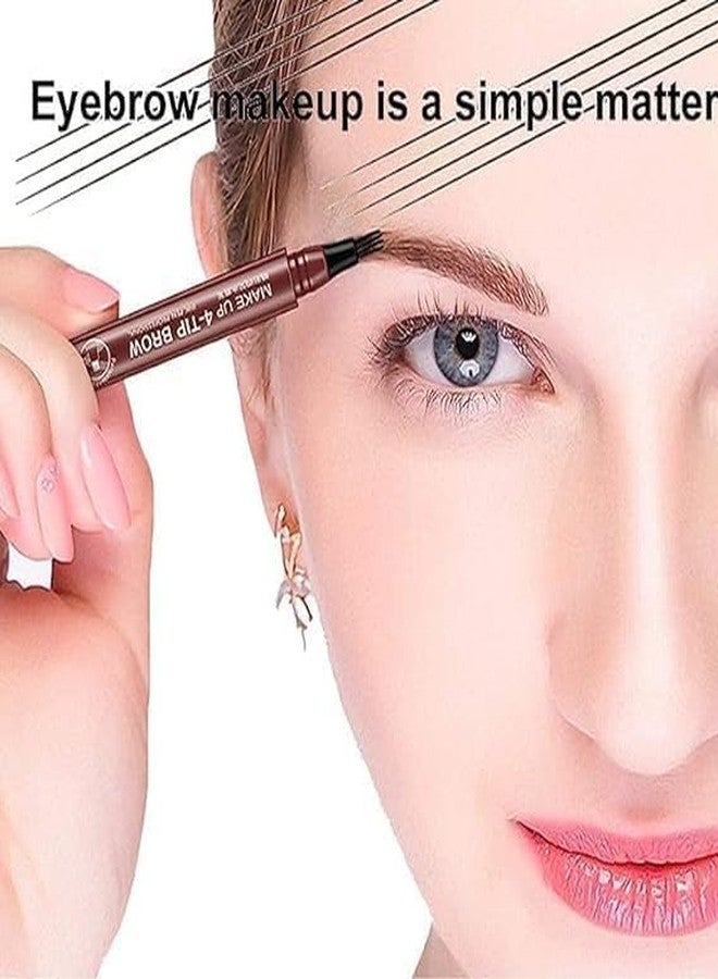 BARASH See Ever Eyebrow Pen with Micro-Fork Tip Creates Flawless Natural Looking Brows, Based on Clear Eyebrow Microblading Pen Waterproof, Long-Lasting, Sweat Resistant, Stays on All Day - Image 2