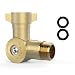RUILIXIN Adjustable 180 360 Metal Swivel Connector FitsStandard 34 Water Hose Fittings AntiKink Faucet Hose Adapter for RV Outdoor Yard Garden Irrigation - Image 2