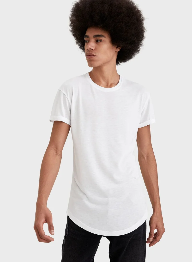 DeFacto Essential Crew Neck T-Shirt