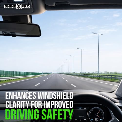 ShineXPro 200mL Windshield Washer Fluid For Car - Car Windshield Cleaner Liquid In Concentrate Form (20mL Enough For 1L Tank) - Get A Streak Free Finish With Our Car Wiper Liquid - Image 5