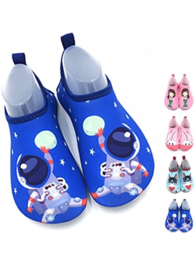 GGEROU Boys Water Shoes Girls Beach Socks for Kids Toddler Baby Barefoot Swim Socks, Quick-Dry Non-Slip Aqua Water Sport Shoes - Image 1