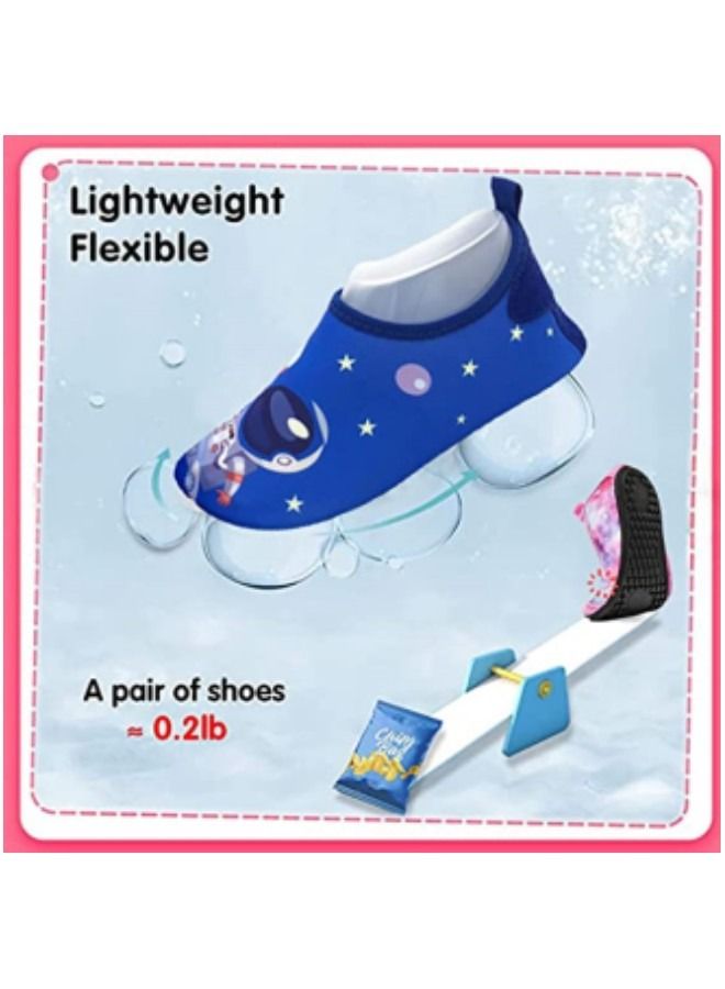 GGEROU Boys Water Shoes Girls Beach Socks for Kids Toddler Baby Barefoot Swim Socks, Quick-Dry Non-Slip Aqua Water Sport Shoes - Image 5