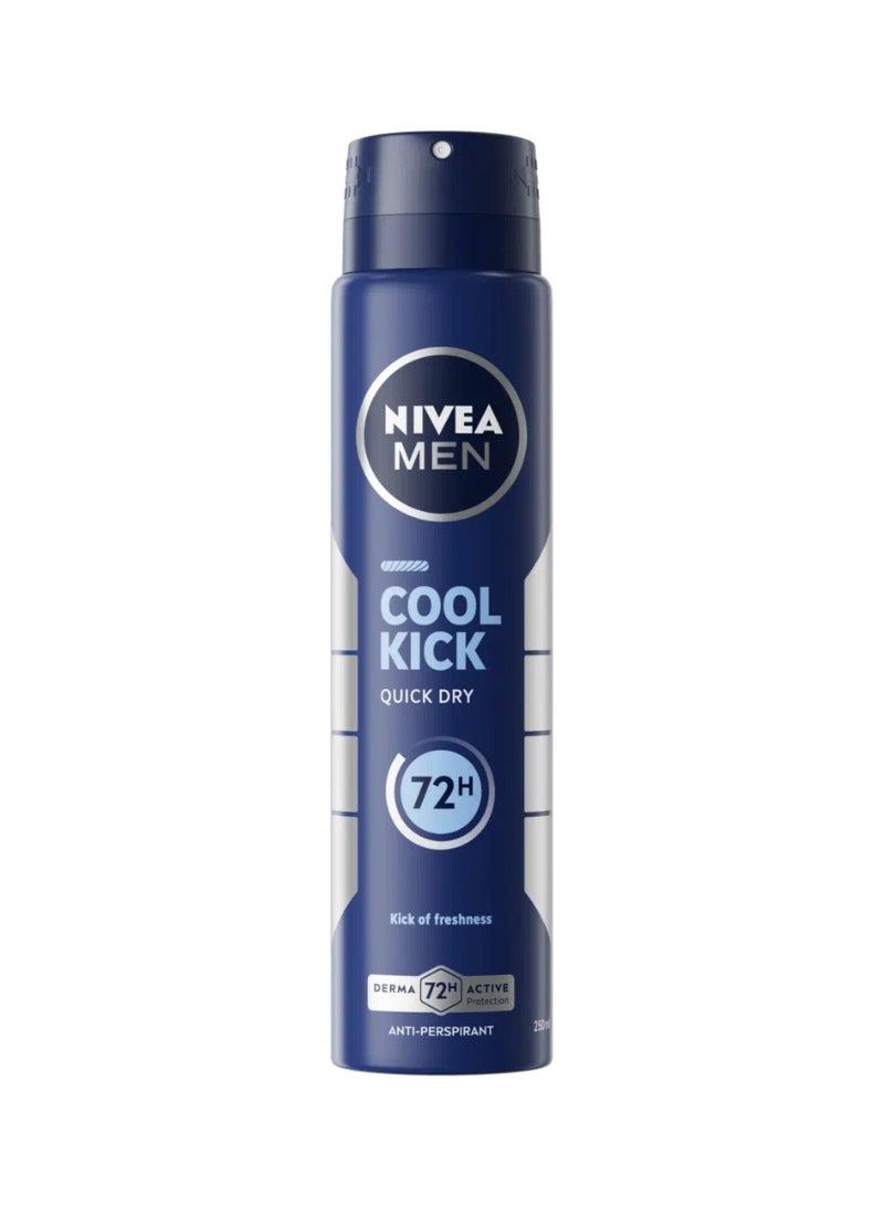 Nivea Men Cool Kick Anti-Perspirant, 200ml