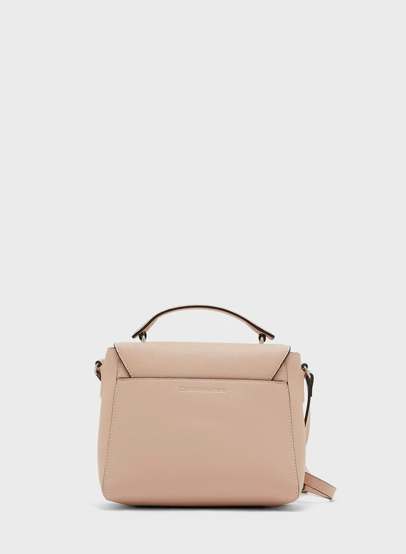 Calvin Klein Jeans Monogram Mini Top Handle Crossbody