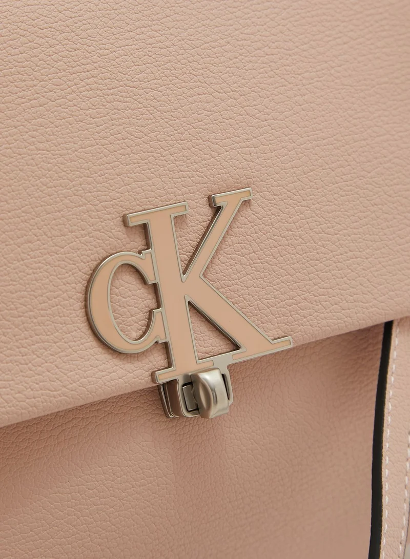 Calvin Klein Jeans Monogram Mini Top Handle Crossbody