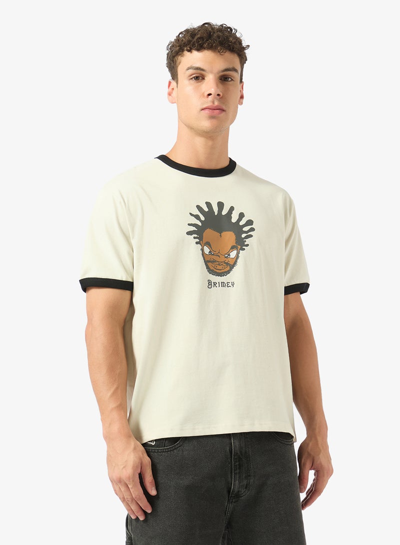 Grimey Droppin Science Ringer T-Shirt - Image 1