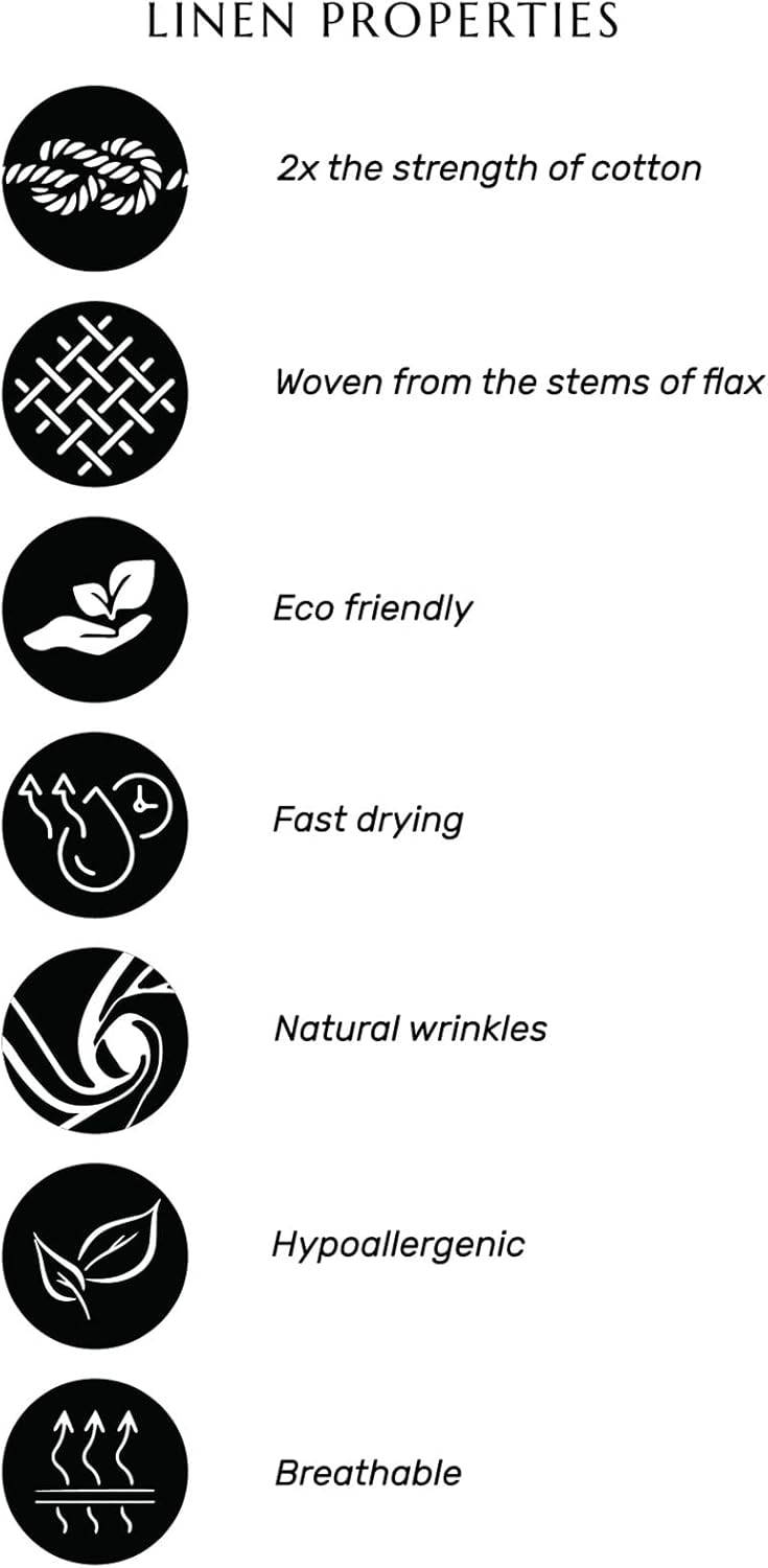 Solino Home Linen Placemats Set of 4100 Pure Linen Christmas Red and Navy Tartan Plaid Placemats 14 x 19 Inch  Handcrafted and Machine Washable - Image 5