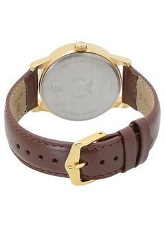 TITAN Men's Analog Round Shape Leather Wrist Watch - 1580YL05 - 42.6 Mm  - Image 4