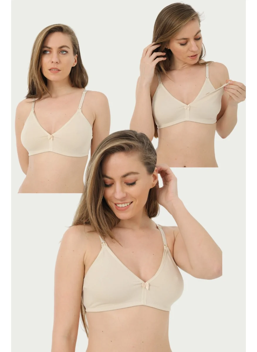 Arma Yıldız 3-Pack Ten Nursing Bra Cotton Lycra