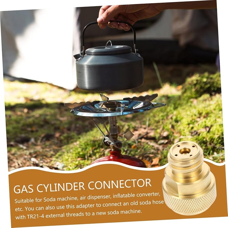 Mikinona Soda Water Cylinder Connector For Outdoor Camping BBQ Picnic Cooking Hiking - Image 3