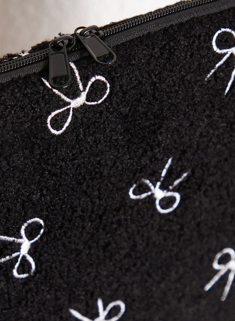 Ginger Bow Detail Laptop Case - Image 3