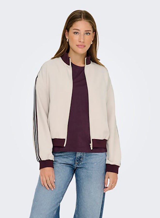 ONLY Onlmellie Life Panel Zip Jacket Cc Pnt - Image 1
