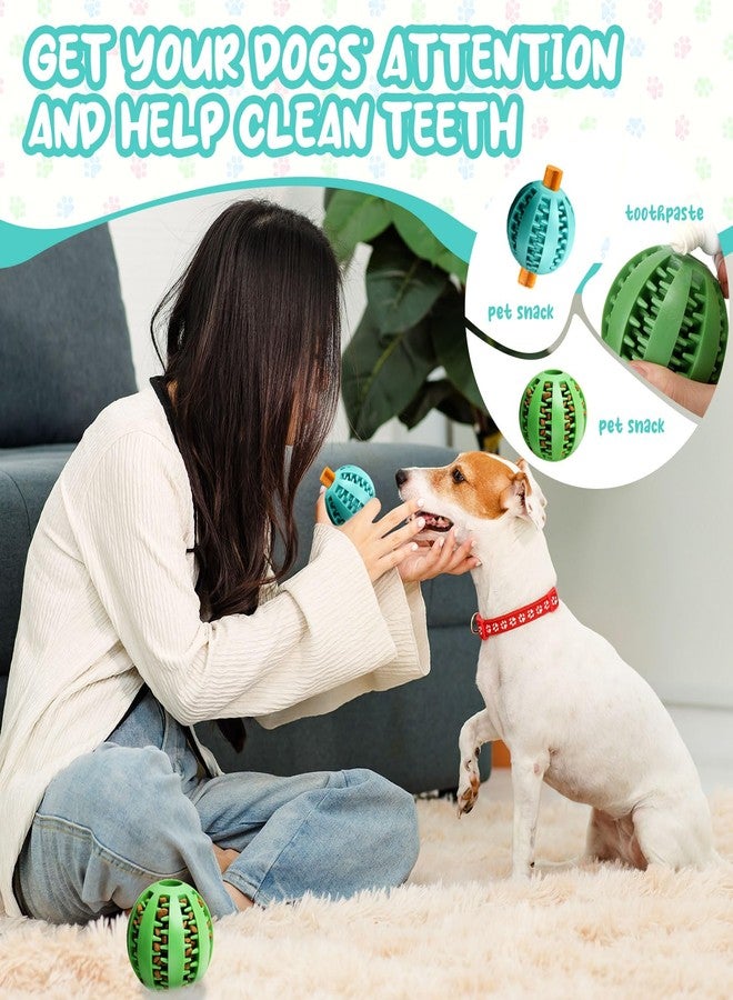 Suilung 3 Pcs Puppy Chew Toys Snuffle Mat Dog Puzzle Toys Dog Treat Balls to Keep Them Busy Pet Interactive Foraging Training Ball for Small Medium Breed Teething Cleaning Intellect Training - Image 4
