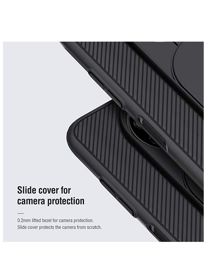 Case for Xiaomi Poco X3 NFC Cover Hard CamShield with Camera Slide Protective Cover [ Perfect Design Compatible with Xiaomi Poco X3 (NFC) ] - Black