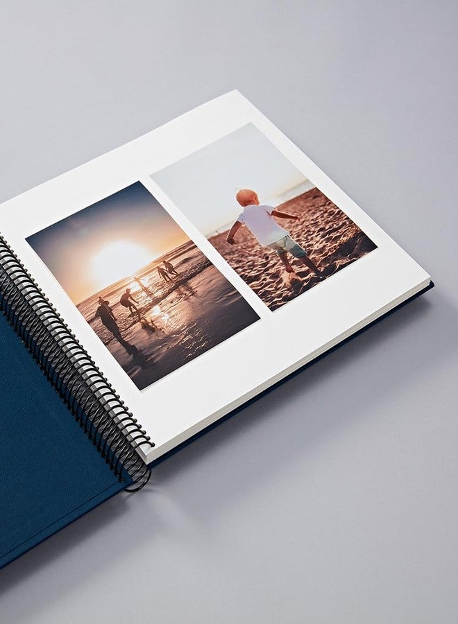 Semikolon - Spiral Photo Album Medium with 40 Cream Pages, Lava Stone - Image 5