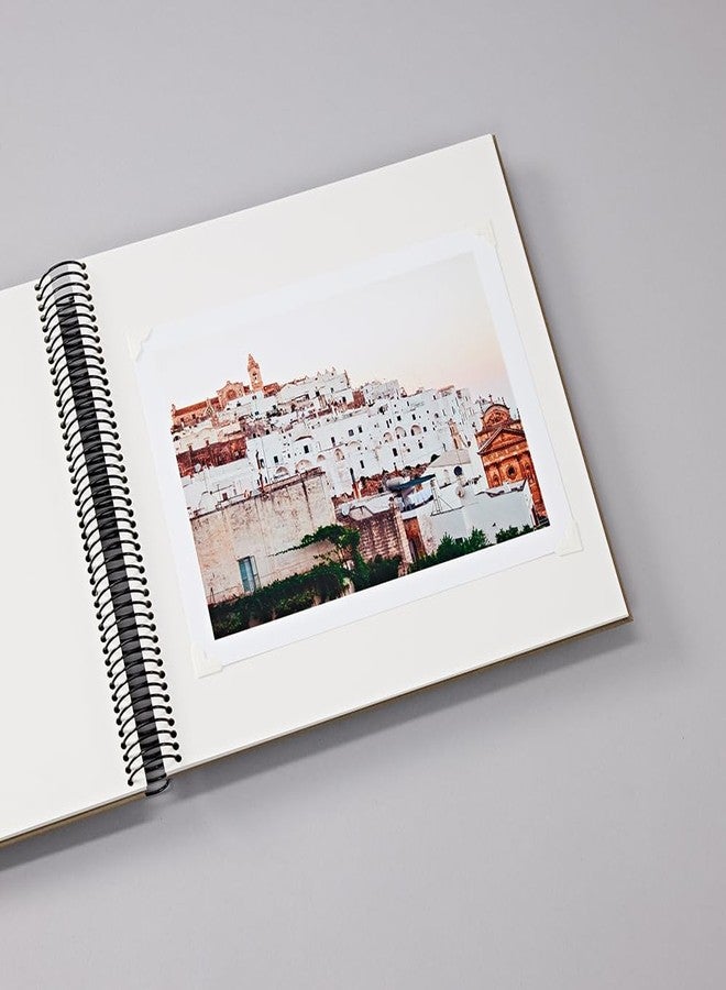Semikolon - Spiral Photo Album Medium with 40 Cream Pages, Lava Stone - Image 4
