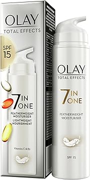 Olay Total Effects Featherweight 7 in 1 AntiAgeing Moisturiser SPF 15 50ml - Image 1