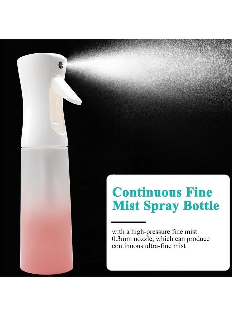 Arabest 300ml Pink Continuous Spray Bottle for Hair Styling, Plant Care, and Cleaning - Image 4