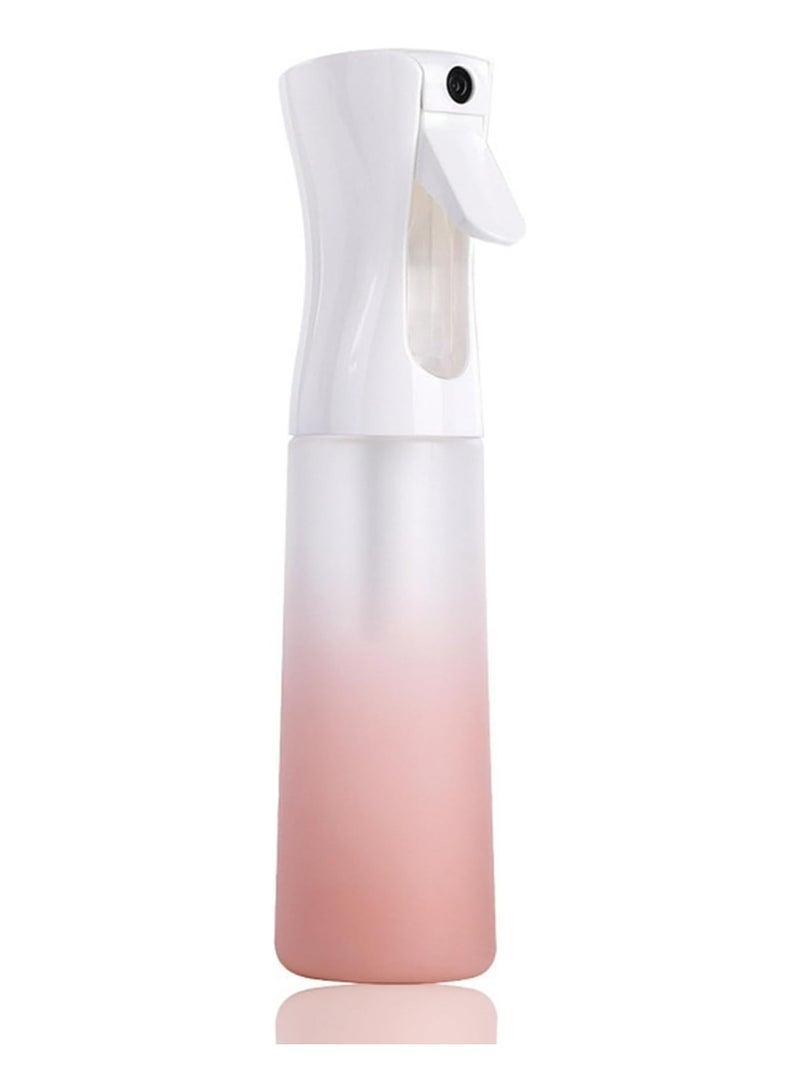 Arabest 300ml Pink Continuous Spray Bottle for Hair Styling, Plant Care, and Cleaning - Image 1