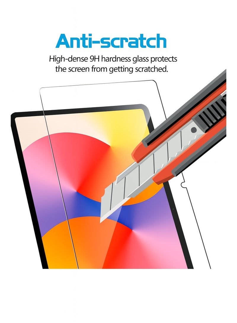 اسكرينة شاشه تابلت Honor Pad X9A / Honor Pad X9 Pro – زجاج مقوّى 9H عالي الشفافيه لحماية فائقة من الخدوش والصدمات اليوميه - Image 5