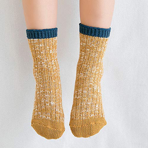 CoCoCute Baby Boys Girls Socks - 3 Pairs Toddler Thick Warm Seamless Chunky Knit Cotton Kid Cotton Crew Socks (S(1-3Y), Boys) - Image 4