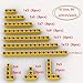 YUJHITP Yellow Liftarms Thick Bulk Assortment Pack 80 Pieces Liftarms Beams With 10 Sizes Compatible With Lego Parts and Pieces - Image 4