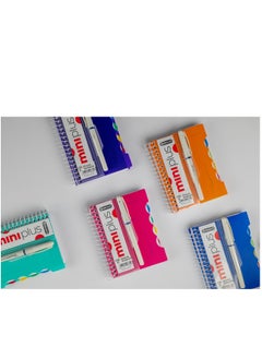 Bravo Bravo Mini Note Plus - 14.5*10 cm. - 130 Sheets - 5 Subjects - Yellow, With Free Blue Bravo Pen 