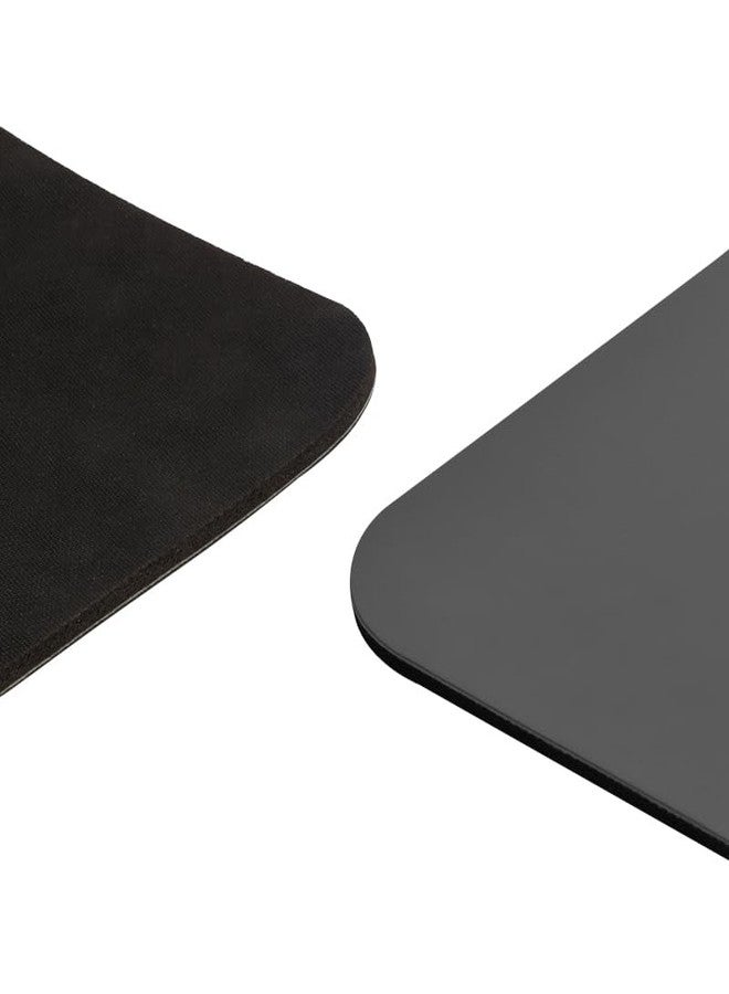 essensolife FlowLife by Essensolife Premium Yoga Mat - 5mm Thick, Extra Wide & Long, Non-Slip Natural Rubber Base & PU Top, Anti-Tear, Ideal for Yoga, Pilates, and Fitness -(Frosted Black) - Image 3