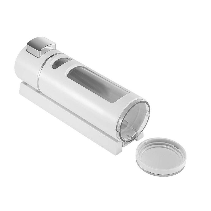 BATH GURU ABS Wall Mounted Soap Shampoo Conditioner Handwash Gel Liquid Soap Sanitizer Dispenser for Bathroom Basin Kitchen Sinks (400 Ml, White) - Image 5