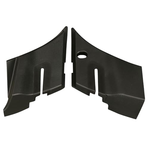 HONFQP Windshield Wiper Cowl End Panel Compatible with GMC Sierra 20072013 1500 2500 3500 LH RH 1 Pair Black 15946003 15946004 - Image 1