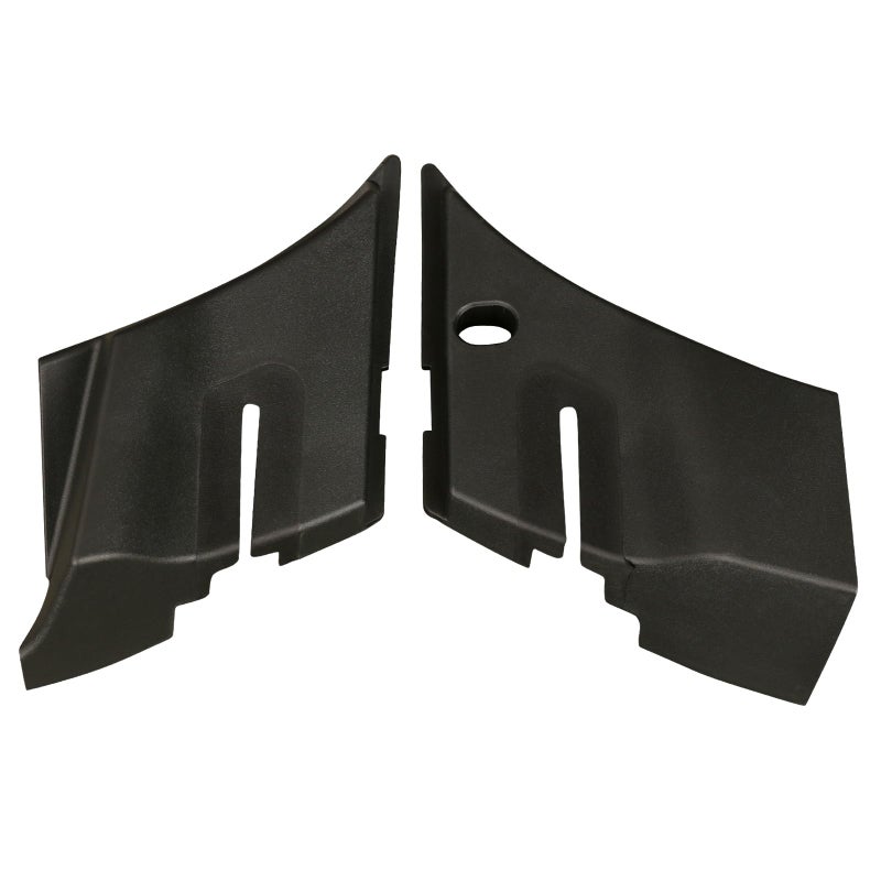 HONFQP Windshield Wiper Cowl End Panel Compatible with GMC Sierra 20072013 1500 2500 3500 LH RH 1 Pair Black 15946003 15946004 - Image 2