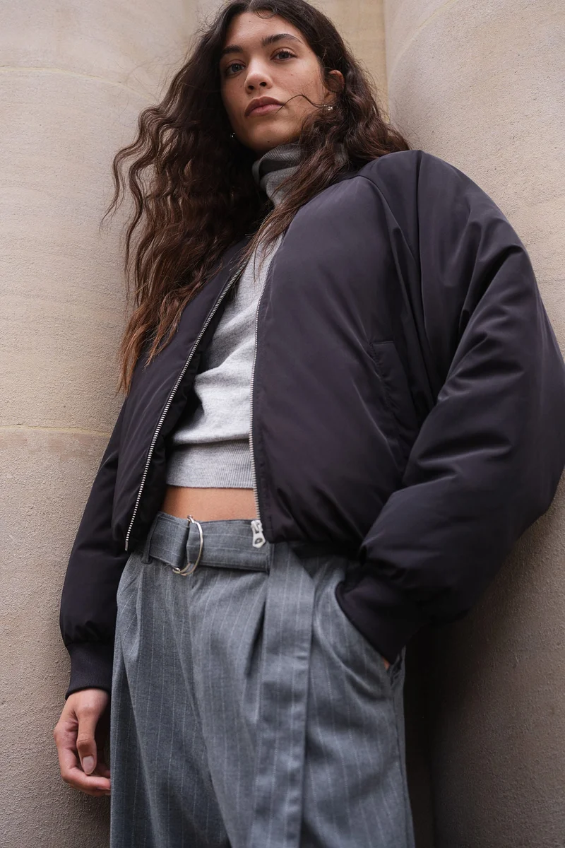 اتش اند ام Belted tailored trousers