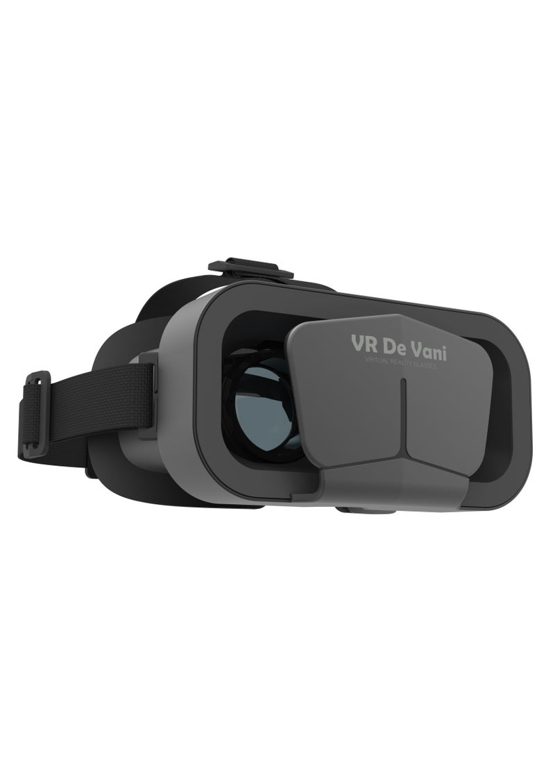 De Vani - VR Virtual Reality 3D Glasses for Smartphone, size 3.5 to 7.2 inch - Image 1