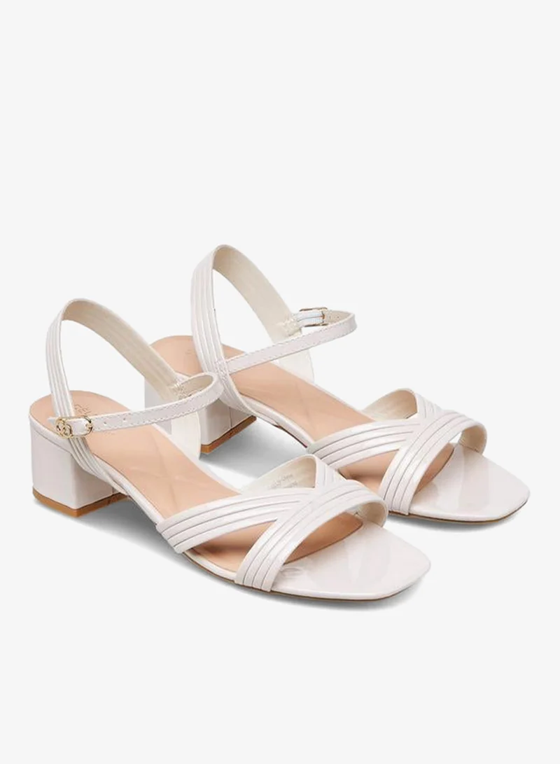 Celeste IVORY Women Block Heel Sandals for Women | Best Price UAE