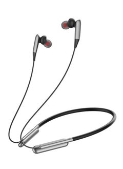 40 Hours Music Time Wireless Neckband with Mic – Bluetooth Headset, Long Battery Life, Comfortable Fit, Deep Bass Sound, Hands-Free Calls, Sweatproof, Noise Isolation, Compatible with iPhone, Android, and More