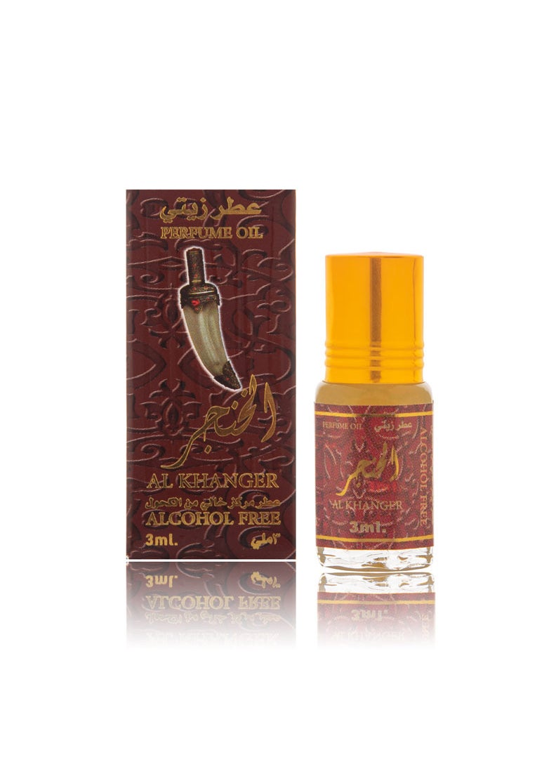 Banafa oud alkhanjar by banafaa oil perfume al cohol free 3 ML ( 1 PC )  - Image 1