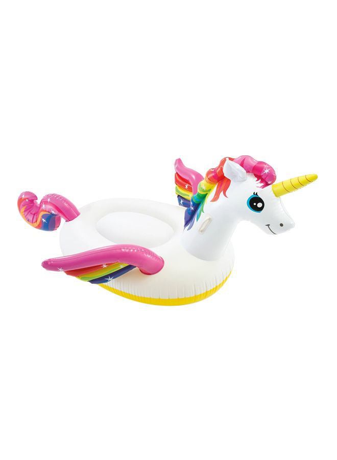 INTEX Inflatable Ride-On Unicorn Pool Float 79x55x38inch - Image 1
