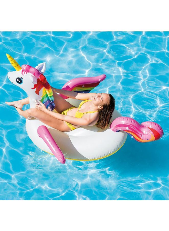 INTEX Inflatable Ride-On Unicorn Pool Float 79x55x38inch - Image 4