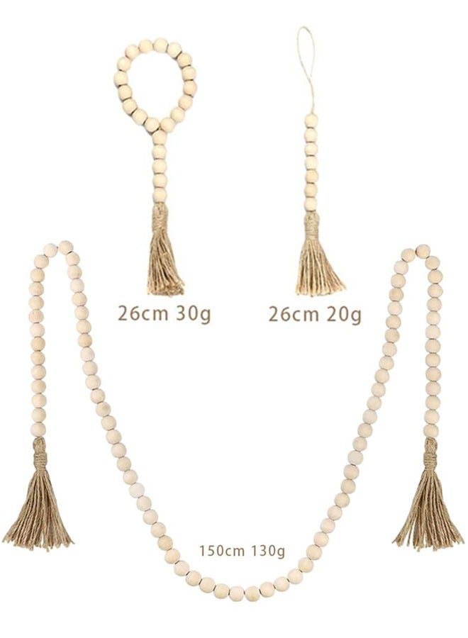 وهاواي Natural Prayer Beads Wooden Beads - Image 2